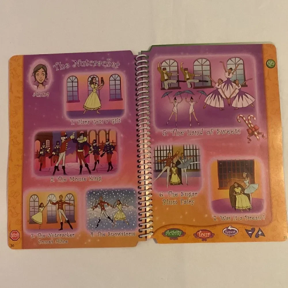LeapFrog LeapPad Anna’s First Ballet Interactive Book Set K-1st Graders NWT
